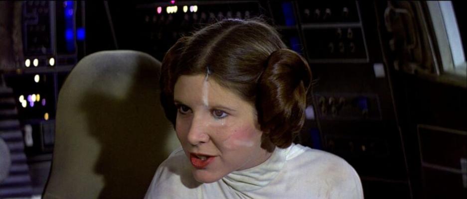 Falsificações faciais de Carrie Fisher