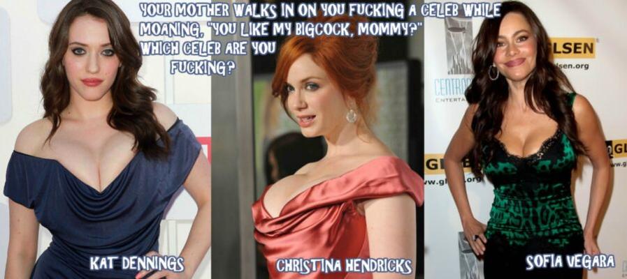 Choose a Celeb to Fuck while Moaning