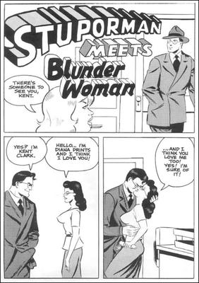 Stuporman and Blunder Woman