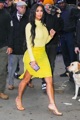 Kim Kardashian - Seen outside the &#;Good Morning America&#; studios