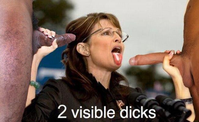 Sarah Palin 2 Visible Dicks