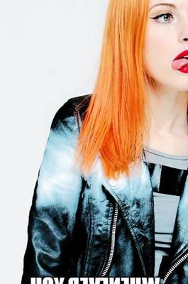 Légendes de poule mouillée Hayley Williams