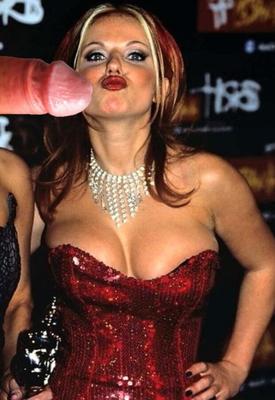 geri halliwell busty redhead celeb tribute