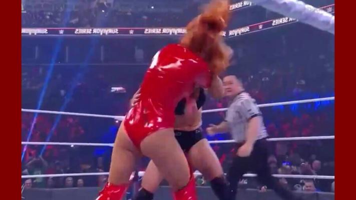 Becky Lynch sexy Highlights Survivor Series