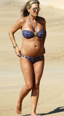 Danielle Lloyd (English model) pregnant