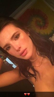 Bella Thorne Goes Topless Finally