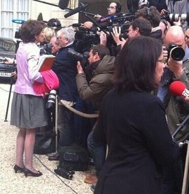 Marisol Touraine en collants