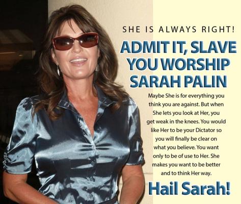 Sarah Palin imaginary images