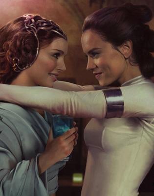 Daisy Ridley dans le rôle de Padme (trouvé en ligne)