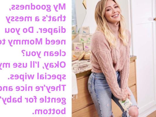 Hilary Duff Mommy Dom Bildunterschriften