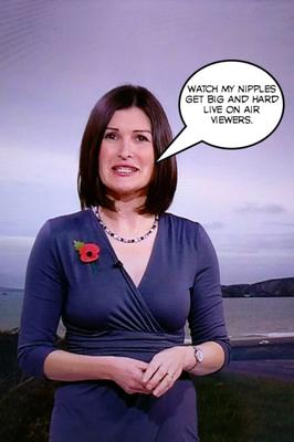 British TV Weather Babe - Helen Willetts