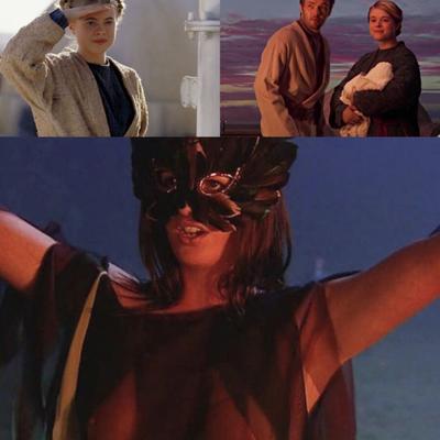 Star Wars Prequels Colagens vestidas e despidas