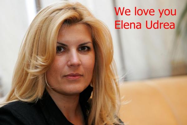 Je convoite la conservatrice Elena Udrea