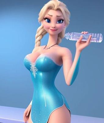 AI - Elsa relaxing