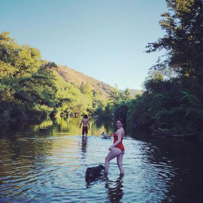 Emma Rose Kenney divers. 