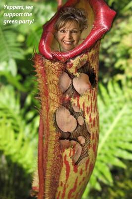 Sarah Palin - Plant Vore