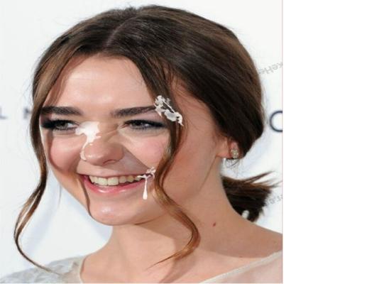 Maisie Williams facials web found