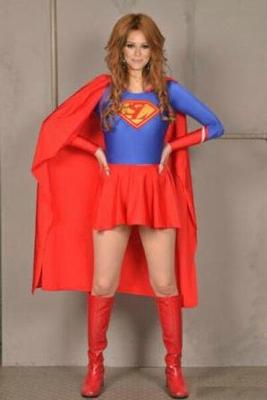 hilary duff as superheroine superlady