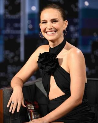 Natalie Portman en Jimmy Kimmel Live en Los Ángeles