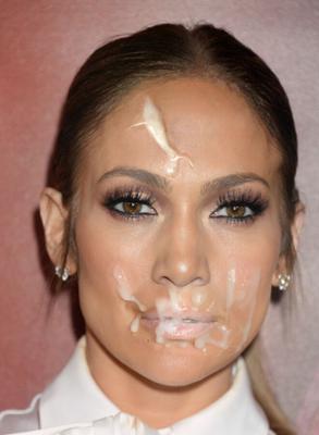 Jennifer Lopez Facial Fake