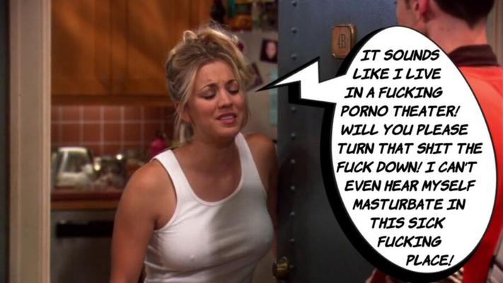 Kaley Cuoco Captions