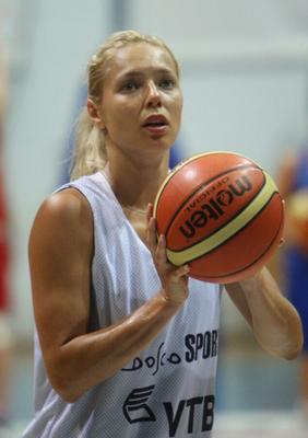 Ilona Korstin – ehemalige russische Basketballspielerin