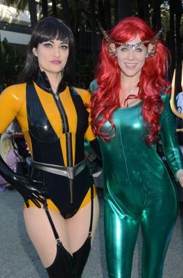 MAITLAND WARD as Mera at WonderCon