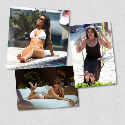 Pies de celebridades de PhotoGrid