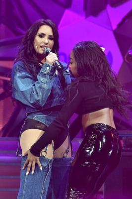 Pantalones cortos de Demi Lovato