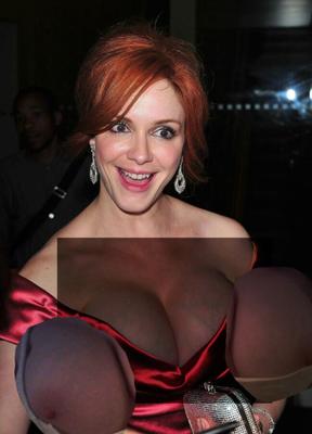 Foto roubada de Christina Hendricks