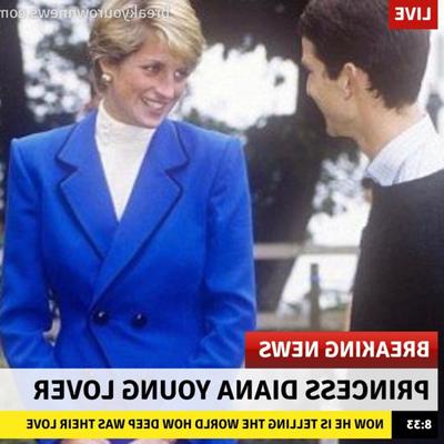 Jeune amante de la princesse Diana