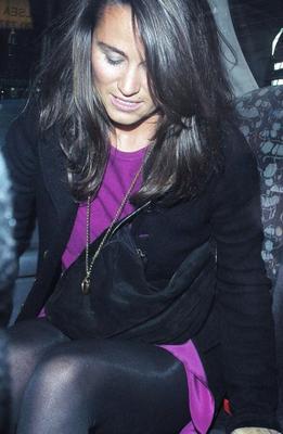 Pippa Middleton en collants