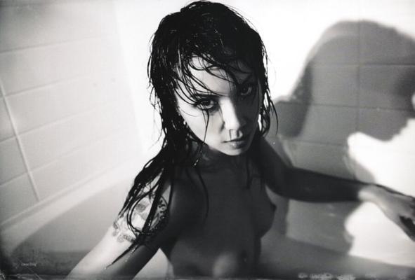 Lexa Doig, In The Tub book by Tj Scott, nipples HQ