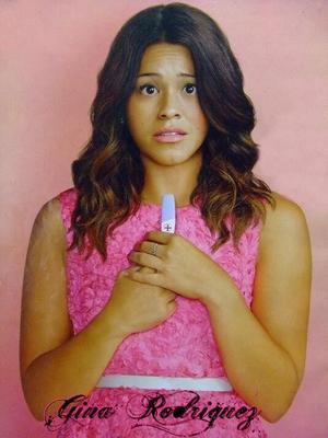 BIGflip Gives Gina Rodriguez a Cum Facal