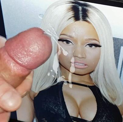 Nicki Minaj sperme hommage