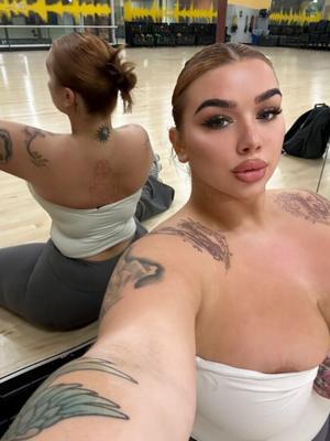 Kenzie Huge Ass Big Tits Tattooed Sexy Girl Mixed Hot Photos