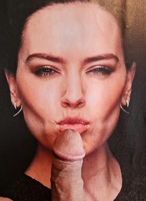 Mein Sperma auf Daisy Ridley