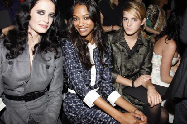 Emma Watson Attended the Christian Dior Fashion Show