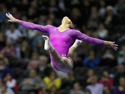 Nuevo y fresco coño de gimnasia estadounidense