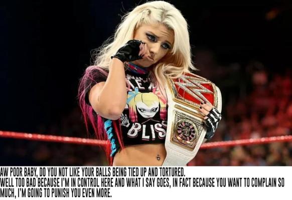 WWE Women Captions (Femdom)