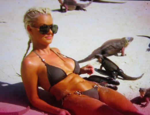 Maryse Oullete Total Divas в крошечном бикини