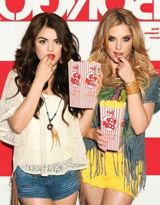 Ashley Benson and Lucy Hale in Bongo Jeans Ads