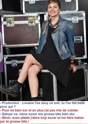 Légendes de Louane Emera (en français)