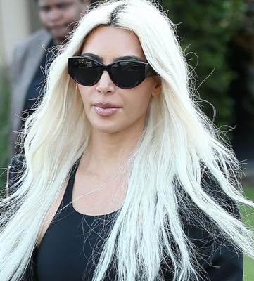 Kim Kardashian leaves her son's Basketball practice in LA