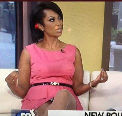 Harris Faulkner Fox News bebê falso Upskirts