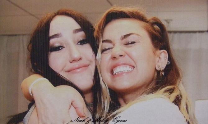 Noah and Miley Cyrus Share a Load