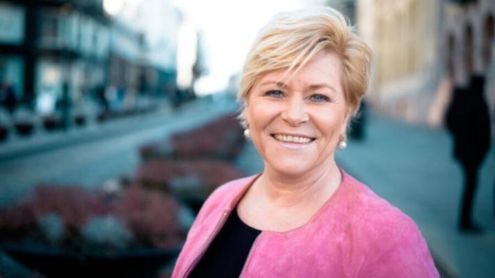 O conservador Siv Jensen é simplesmente incrível