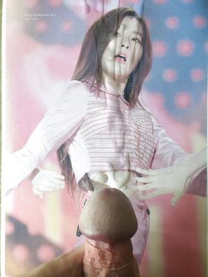 Cum on Red Velvet Seulgi