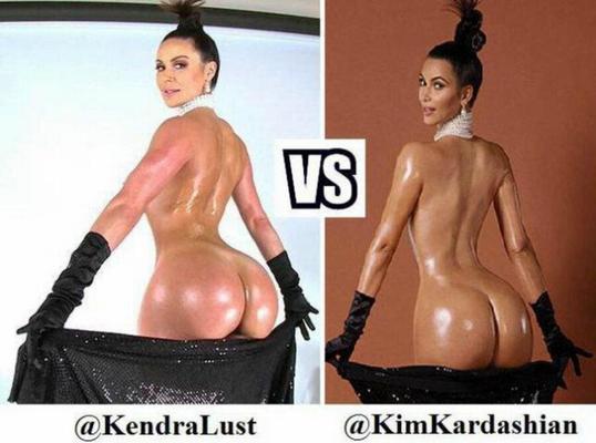 Kim Kardashian vs Kendra Luxúria