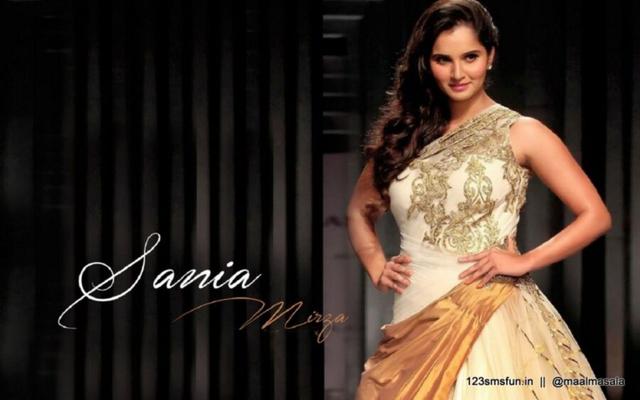 Sania Mirza Tenista India Bellas Imágenes